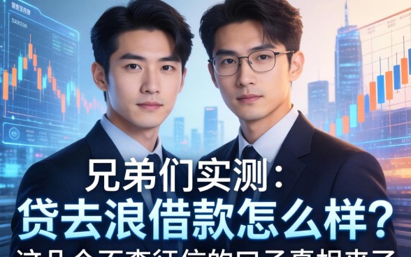 兄弟们实测：贷去浪借款怎么样？这几个不查征信的口子真相来了