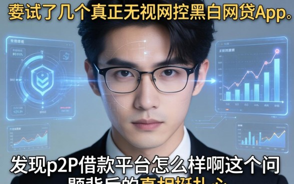 我试了几个真正无视风控黑白的网贷app，发现p2p借款平台怎么样啊这个问题背后的真相挺扎心