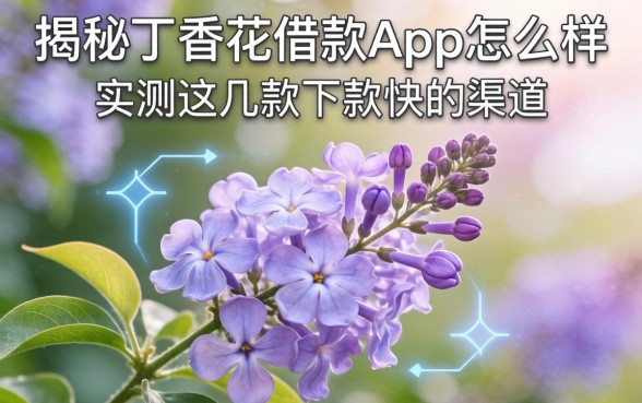 揭秘丁香花借款app怎么样，实测这几款下款快的渠道