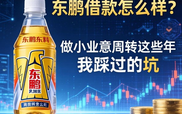 东鹏饮料借款怎么样？做小生意周转这些年我踩过的坑