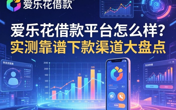 爱乐花借款平台怎么样？实测靠谱下款渠道大盘点