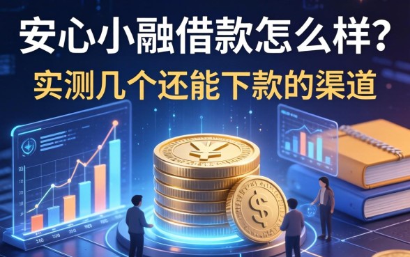 安心小融借款怎么样？实测几个还能下款的渠道