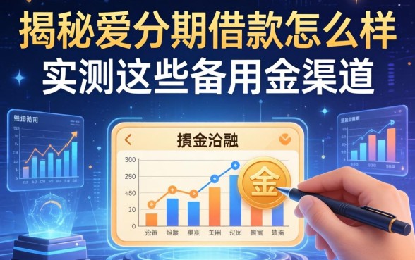 揭秘爱分期借款怎么样:实测这些备用金渠道