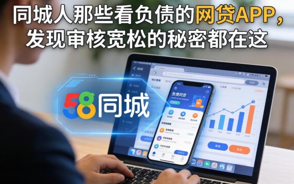 我翻了58同城上那些不看负债的网贷APP，发现审核宽松的秘密都在这