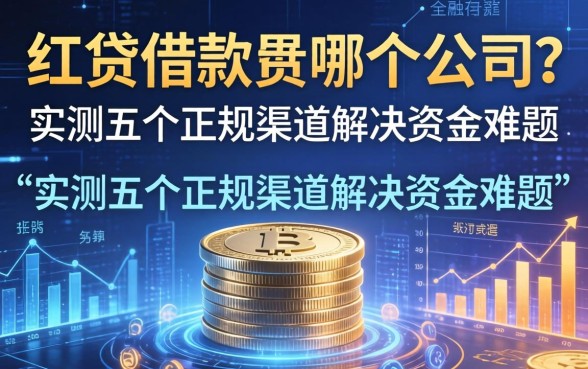 i贷借款是哪个公司的？实测五个正规渠道解决资金难题