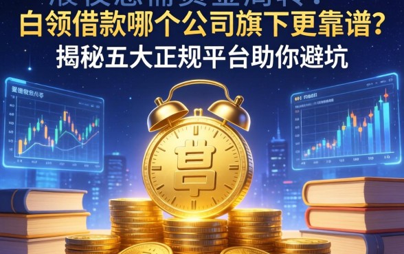 深夜急需资金周转？白领借款哪个公司旗下更靠谱？揭秘五大正规平台助你避坑