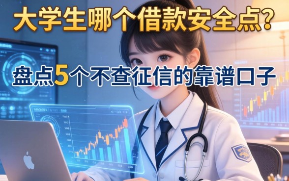 大学生哪个借款安全点？盘点5个不查征信的靠谱口子