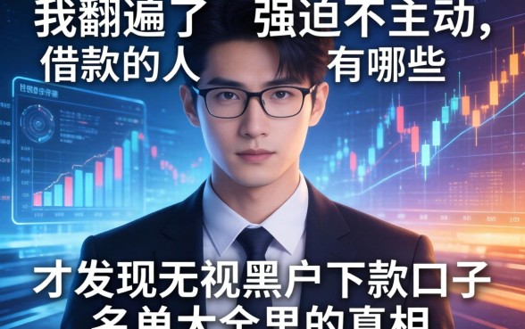 我翻遍了不强迫不主动借款的人有哪些，才发现无视黑户下款口子名单大全里的真相