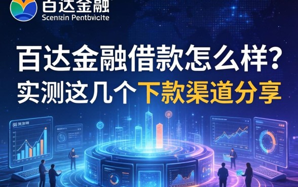 百达金融借款怎么样？实测这几个下款渠道分享