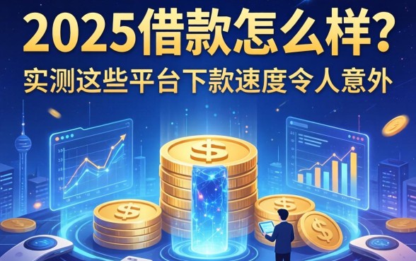 2025借款怎么样？实测这些平台下款速度令人意外