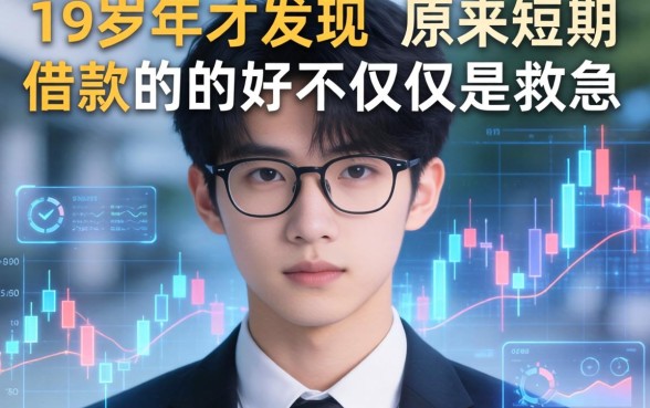 我19岁那年才发现，原来短期借款的好处不仅仅是救急