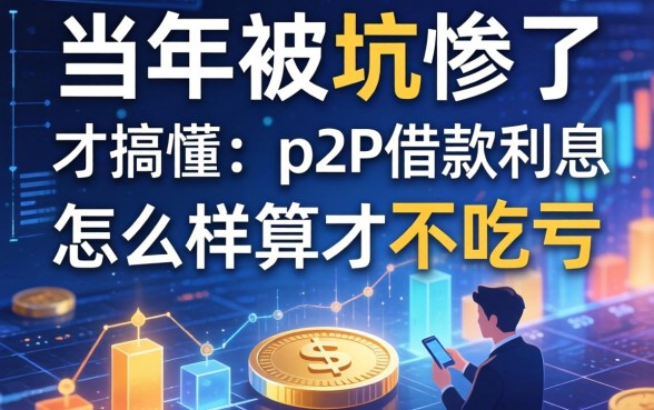 当年被坑惨了才搞懂：p2p借款利息怎么样算才不吃亏