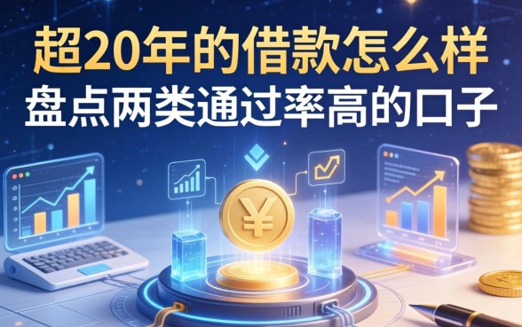 超20年的借款怎么样：盘点两类通过率高的口子