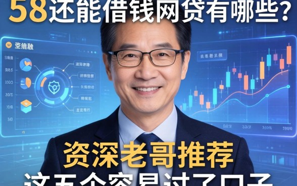 58岁还能借钱的网贷有哪些？资深老哥推荐这五个容易过的口子