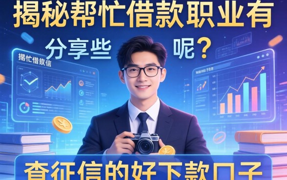 揭秘帮忙借款的职业有哪些呢？分享几个不查征信的好下款口子