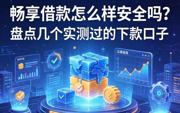畅享借款怎么样安全吗？盘点几个实测过的下款口子