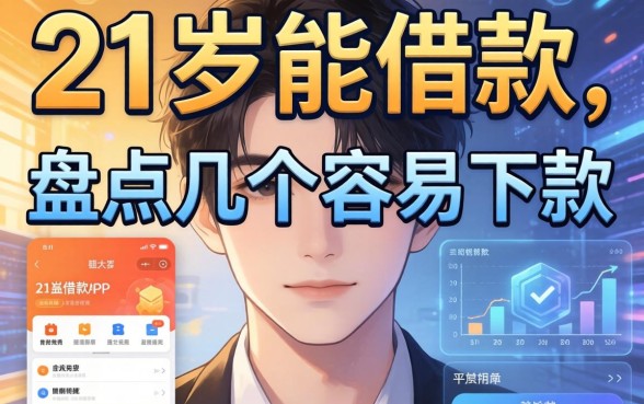 21岁能借款的app有哪些软件？盘点几个容易下款的平台