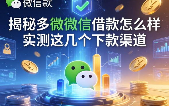 揭秘多微微信借款怎么样，实测这几个下款渠道