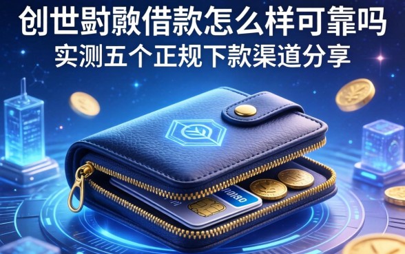 创世钱包借款怎么样可靠吗，实测五个正规下款渠道分享