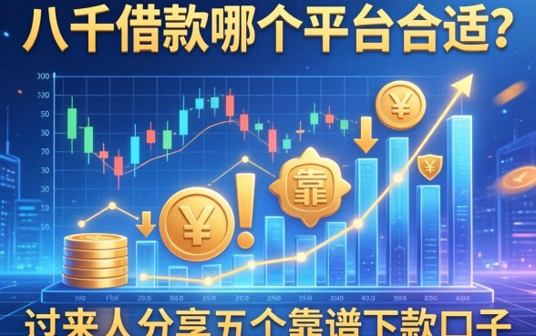 八千借款哪个平台合适？过来人分享五个靠谱下款口子