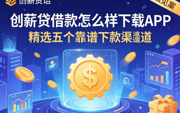 创薪贷借款怎么样下载APP，精选五个靠谱下款渠道分享