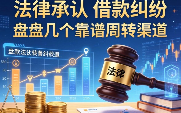 解析法律承认的借款纠纷有哪些，盘点几个靠谱周转渠道