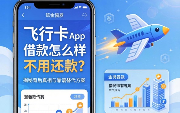 飞行卡app借款怎么样不用还款？揭秘背后真相与靠谱替代方案