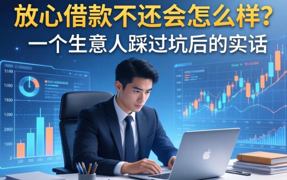 放心借款不还会怎么样？一个生意人踩过坑后的实话