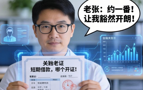 关于短期借款写哪个凭证，老张的一番话让我豁然开朗