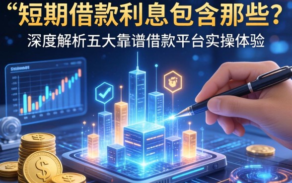 短期借款利息包含哪些？深度解析五大靠谱借款平台实操体验