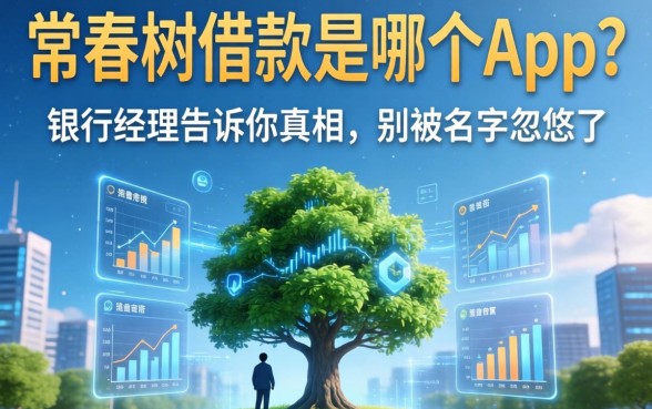 常青树借款是哪个app？银行经理告诉你真相，别被名字忽悠了