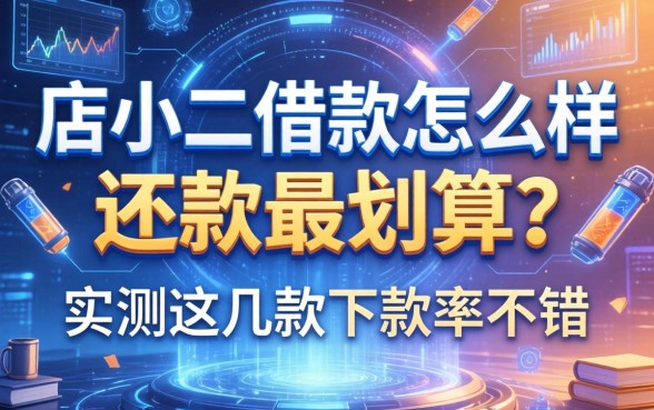 店小二借款怎么样还款最划算？实测这几款下款率不错