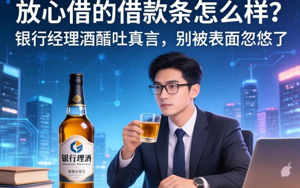 放心借的借款条怎么样？银行经理酒后吐真言，别被表面忽悠了