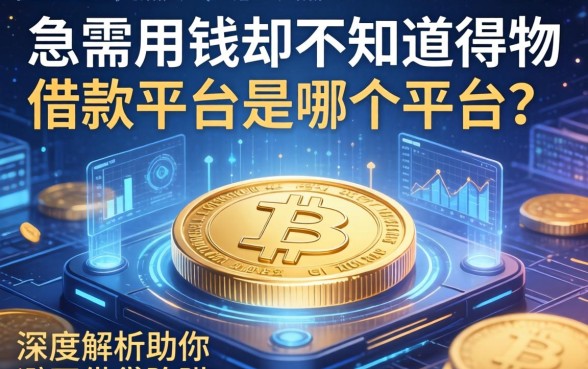 急需用钱却不知道得物借款平台是哪个平台？深度解析助你避开借贷陷阱