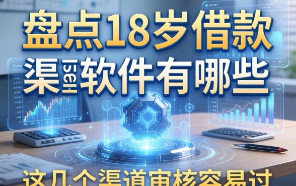 盘点18岁借款的软件有哪些，这几个渠道审核容易过