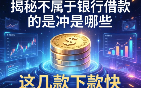 揭秘不属于银行借款的是哪些，这几款下款快