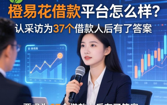 橙易花借款平台怎么样？我采访了37个借款人后有了答案
