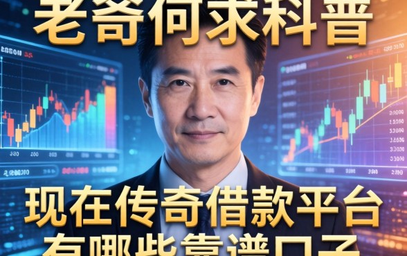 老哥们求科普，现在传奇借款平台有哪些靠谱口子？