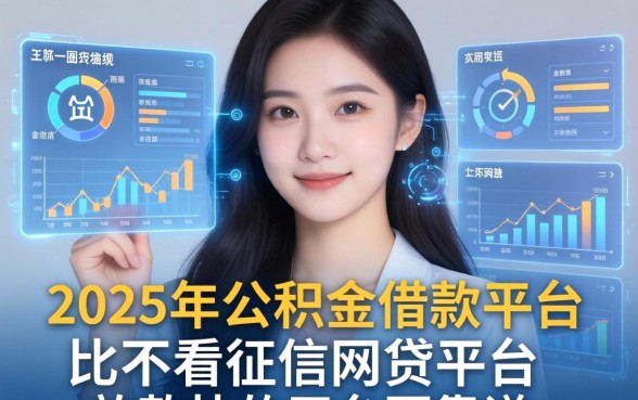 我试了一圈发现,2025年公积金借款平台比不看征信网贷平台放款快的平台更靠谱