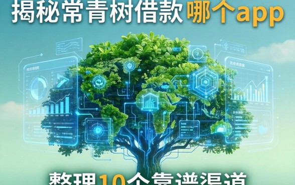 揭秘常青树借款在哪个app，整理了10个靠谱渠道