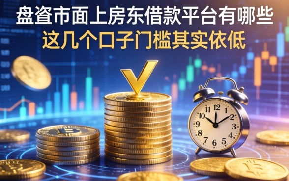 盘点市面上房东借款平台有哪些，这几个口子门槛其实很低