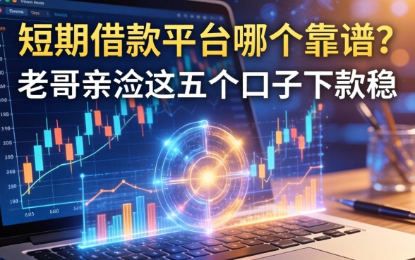 短期借款平台哪个靠谱？老哥亲测这五个口子下款稳