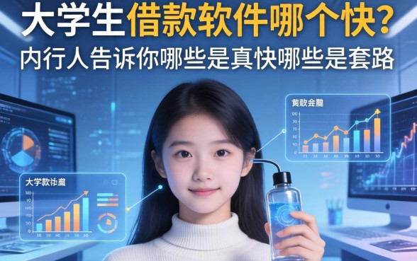 大学生借款软件哪个快？内行人告诉你哪些是真快哪些是套路
