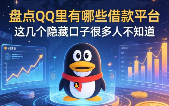 盘点qq里有哪些借款平台，这几个隐藏口子很多人不知道
