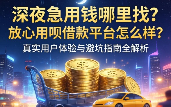 深夜急用钱哪里找？放心用呗借款平台怎么样？真实用户体验与避坑指南全解析
