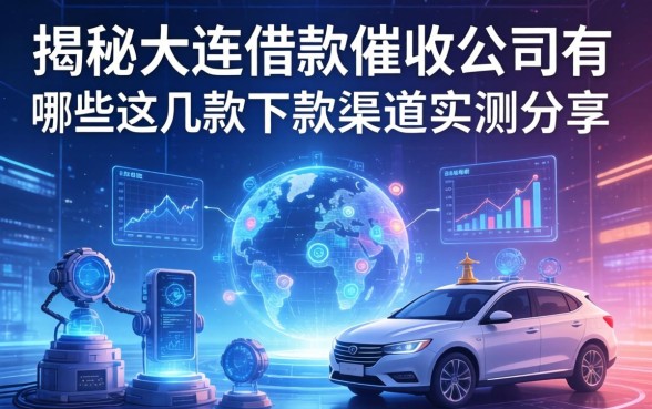 揭秘大连借款催收公司有哪些，这几款下款渠道实测分享