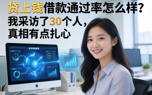 贷上钱借款通过率怎么样？我采访了30个人，真相有点扎心