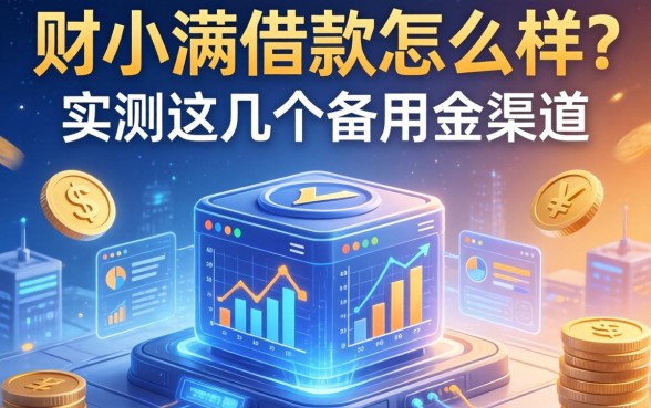 财小满借款怎么样？实测这几个备用金渠道