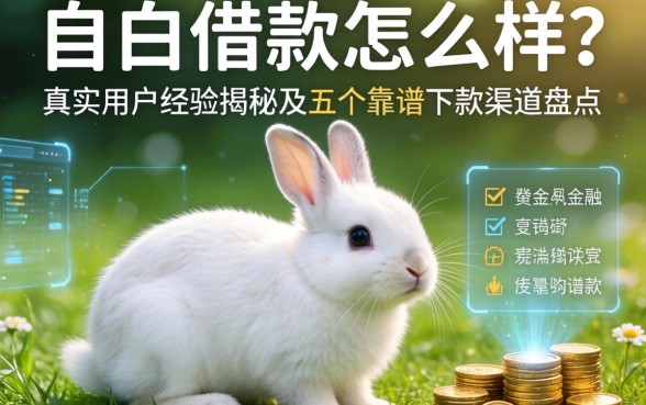 白兔借款怎么样？真实用户经历揭秘及五个靠谱下款渠道盘点