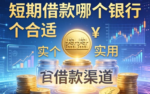 短期借款哪个银行合适？盘点几个实用的借款渠道